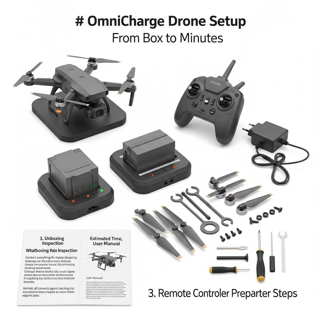 OmniCharge drone setup