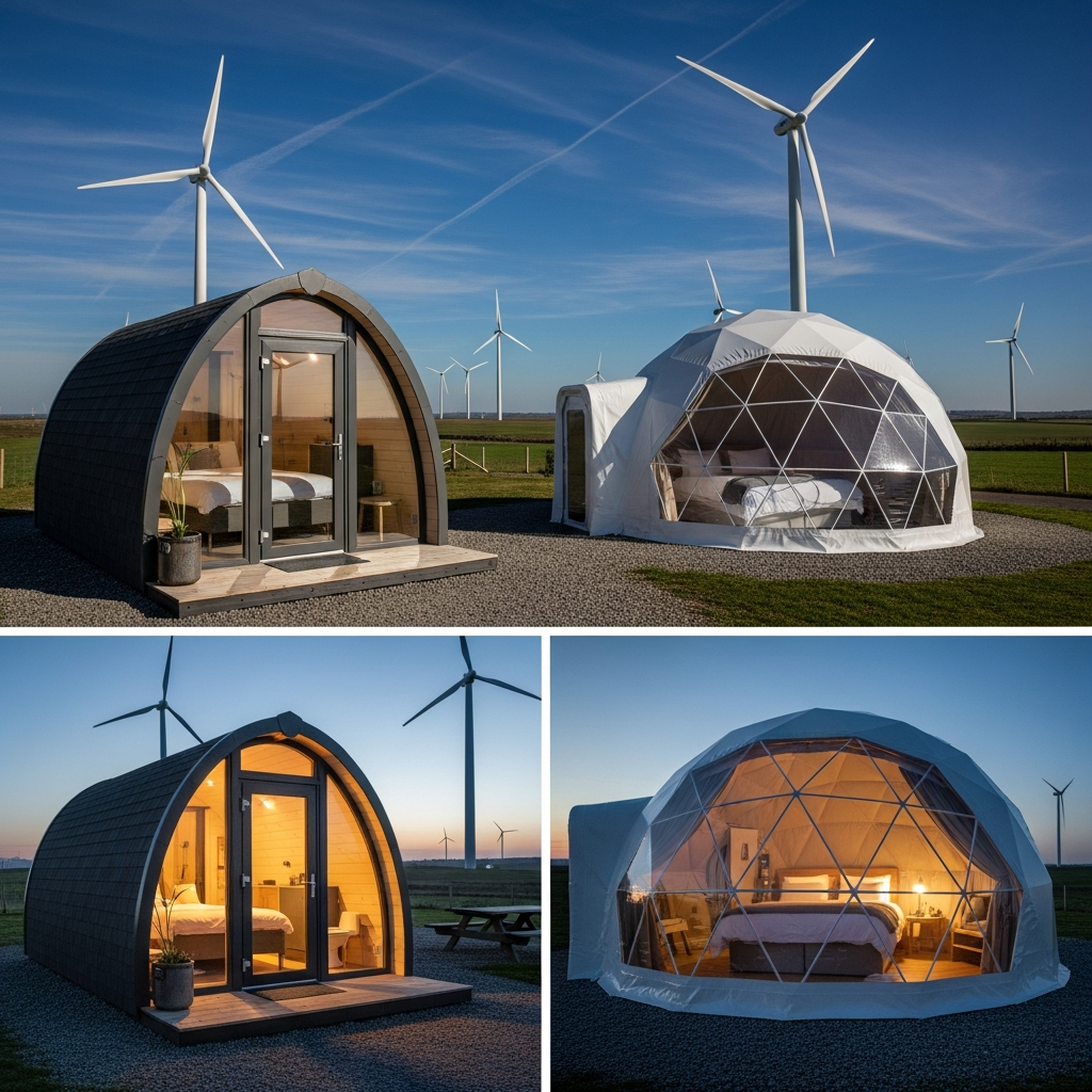 wind turbine campsite