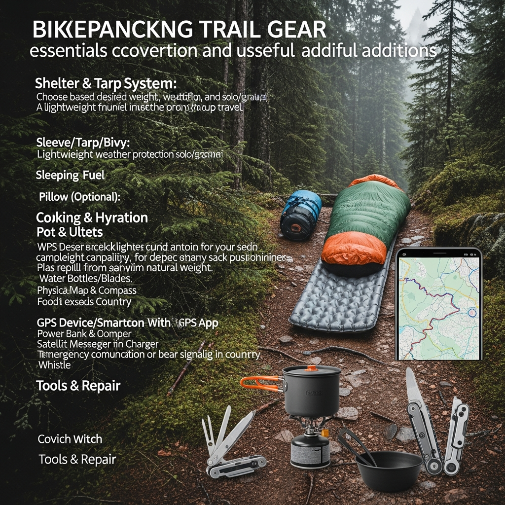bikepacking trail gear