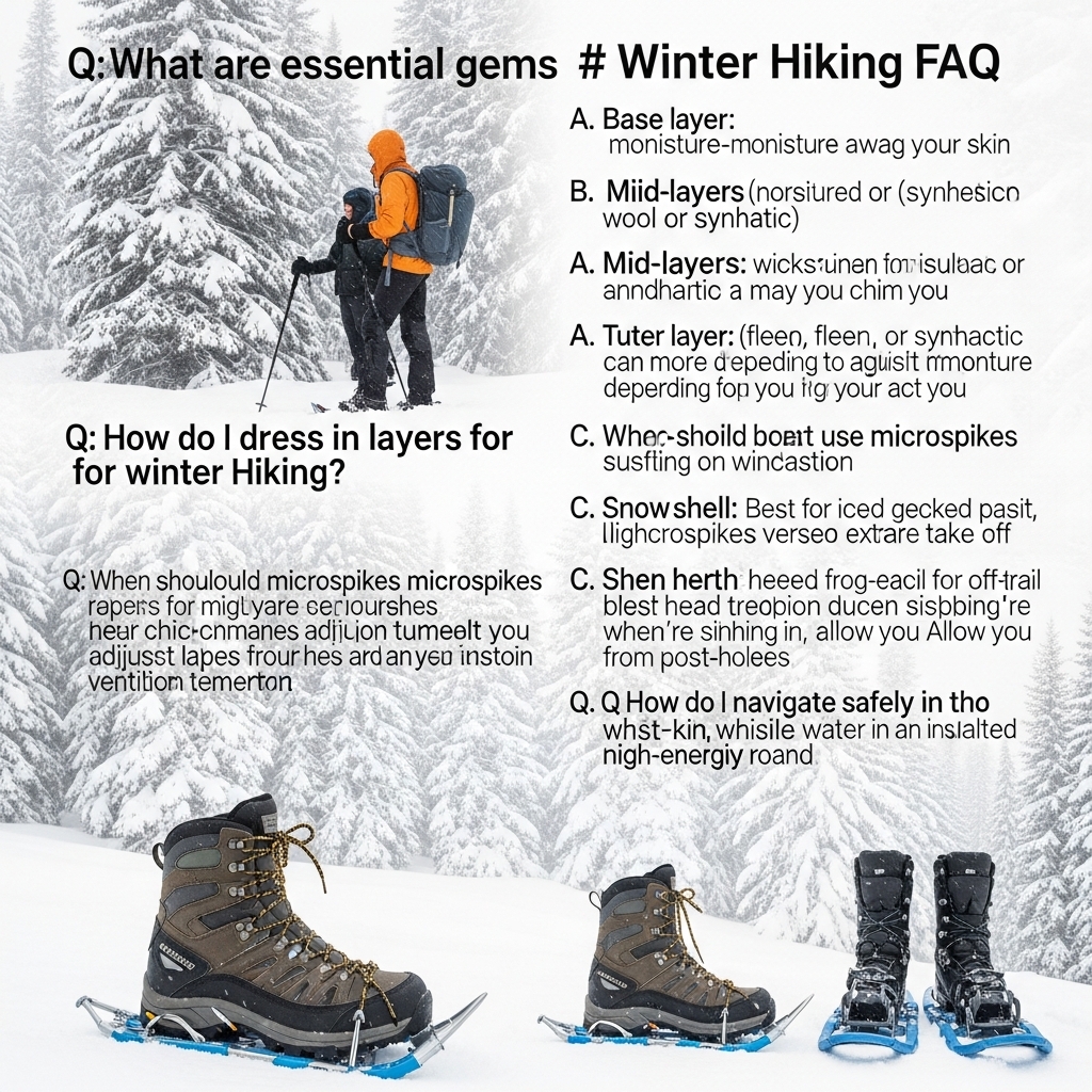 winter hiking faq