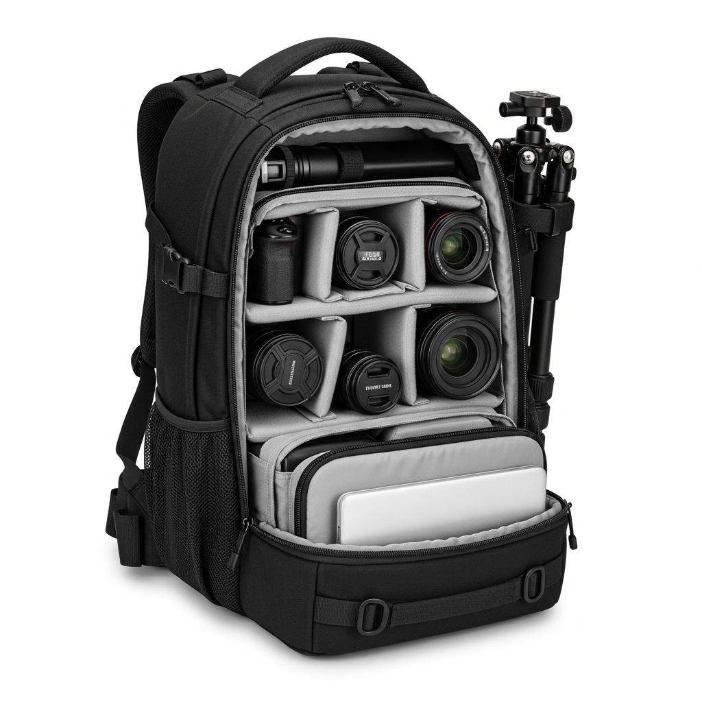 rugged camera backpack