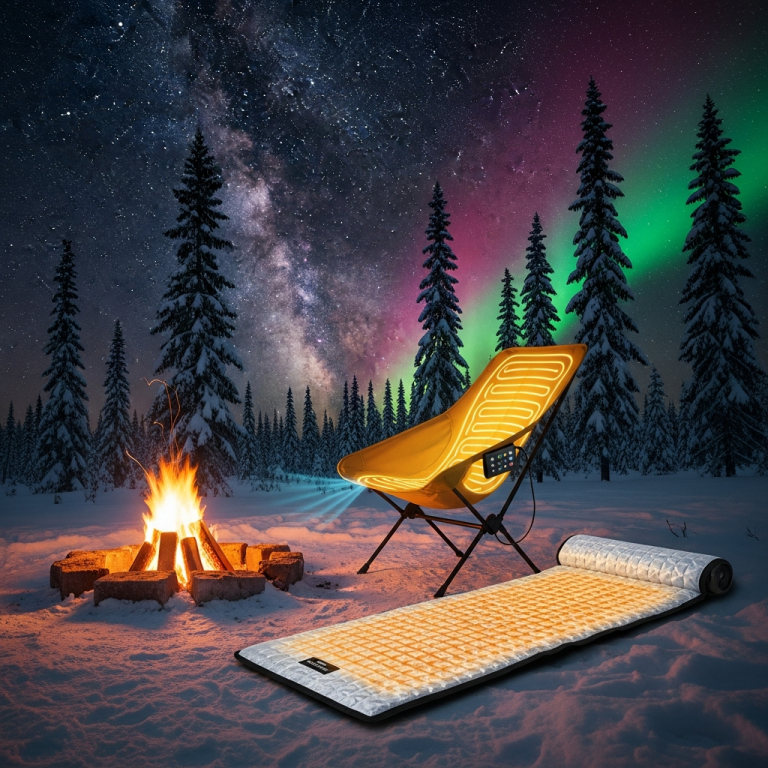 Graphene Heated Camping Chairs vs Insulated Pads: 7 Best Winter Camp Seating Solutions for 2026