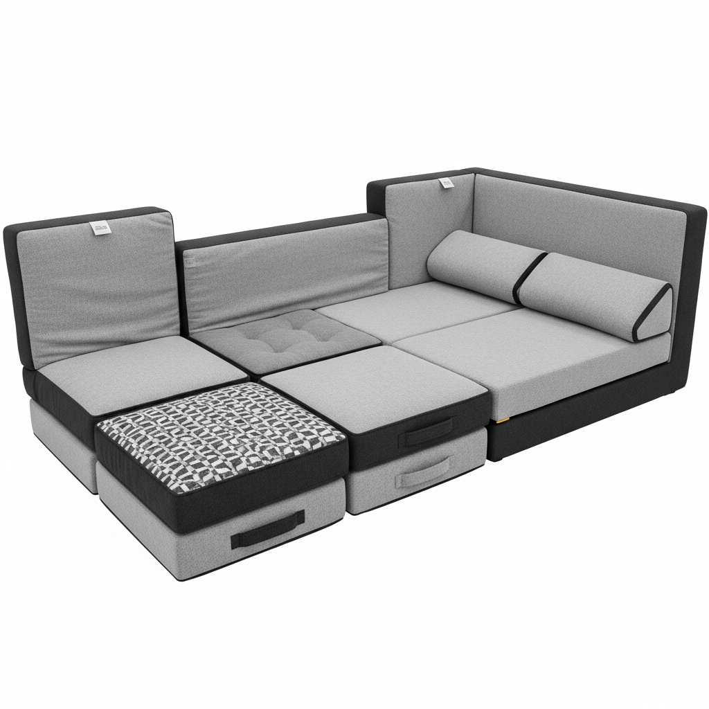 modular seat cushion