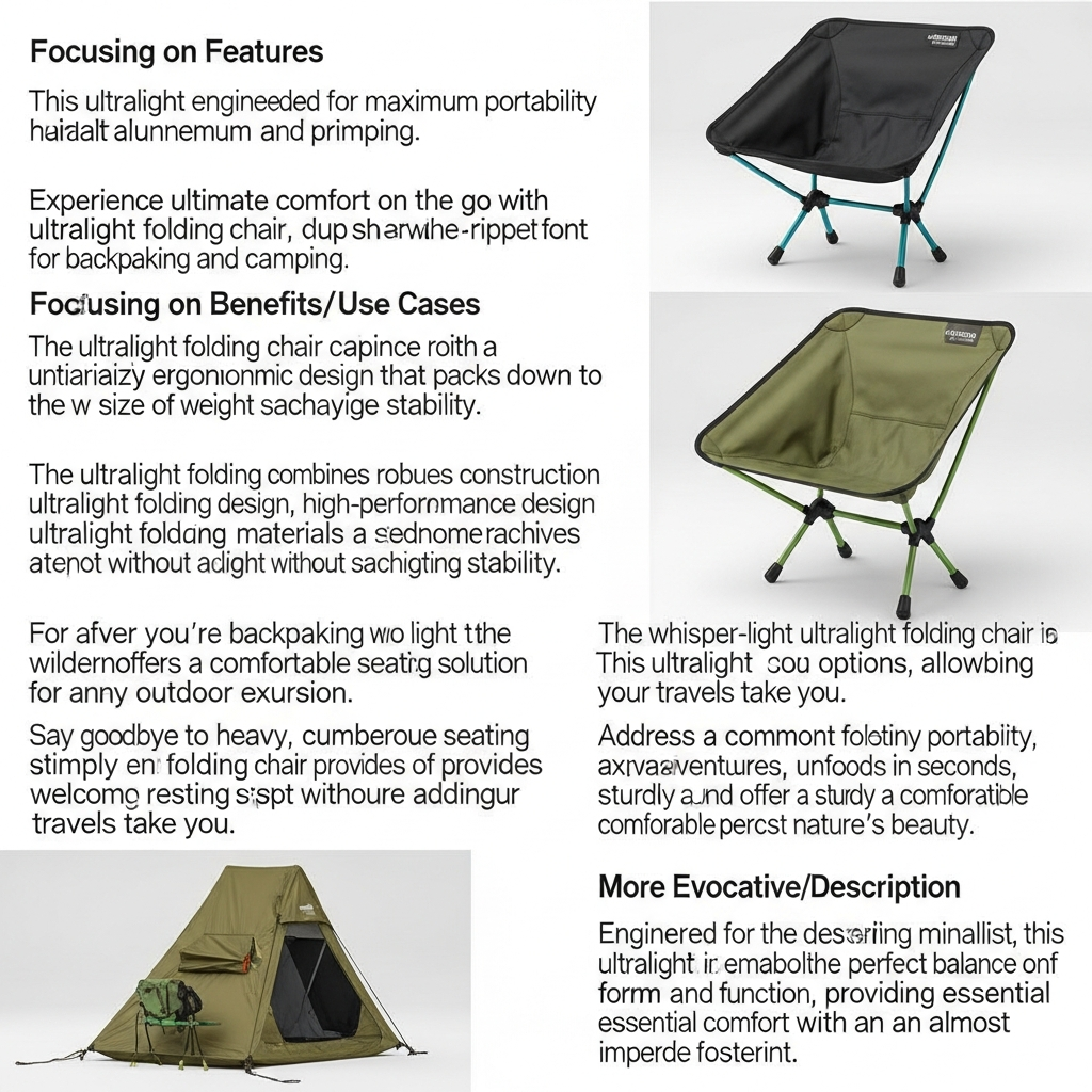 ultralight folding chair