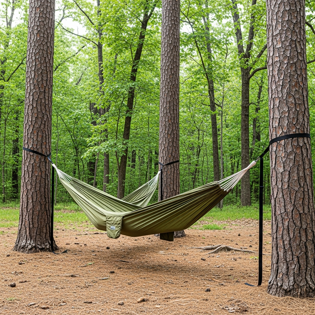 double hammock setup