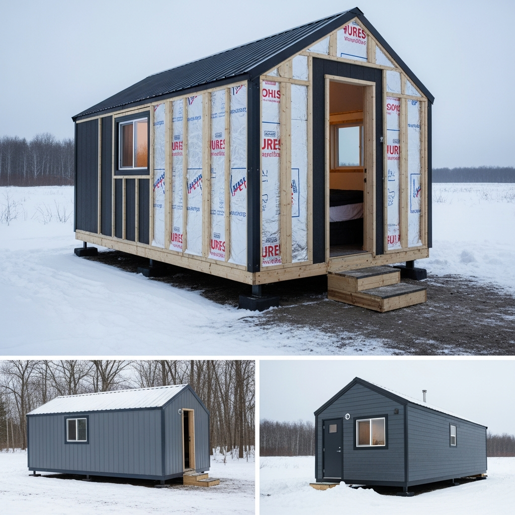 insulated winter shelter
