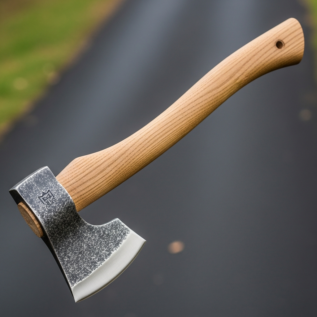 hand forged hatchet