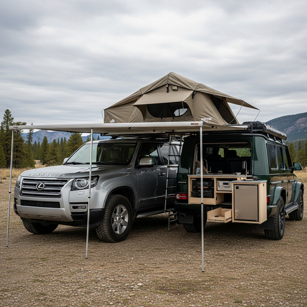 Premium SUV camping