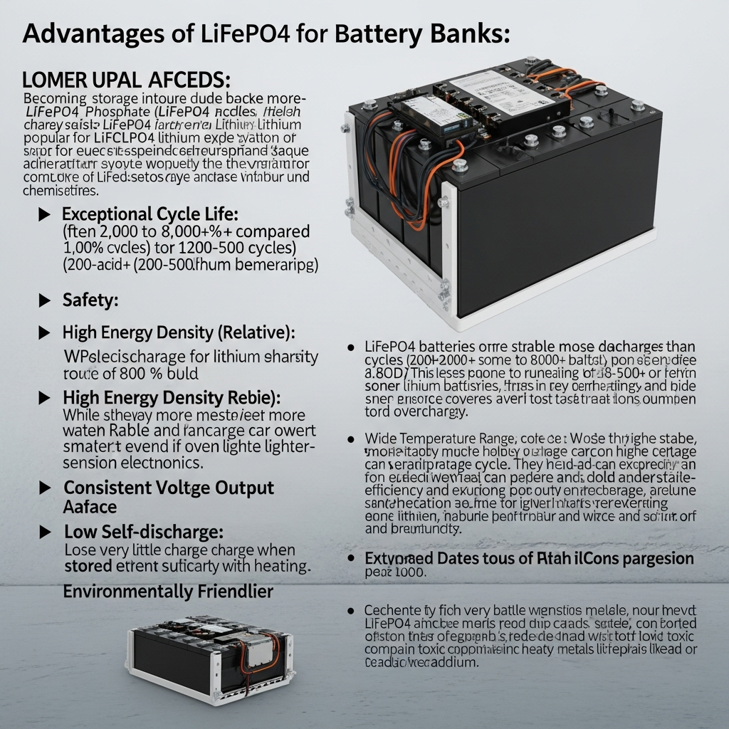 lifepo4 battery bank