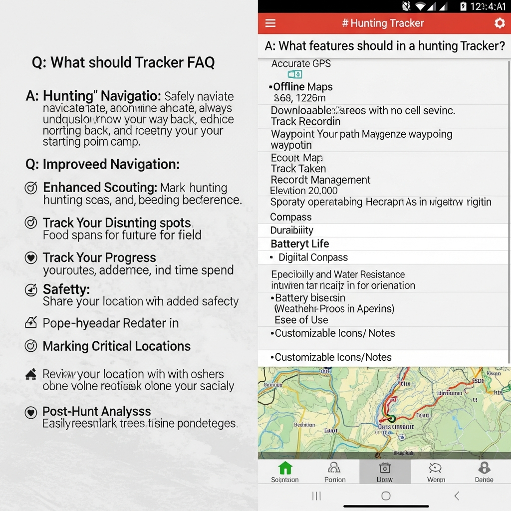 hunting tracker FAQ
