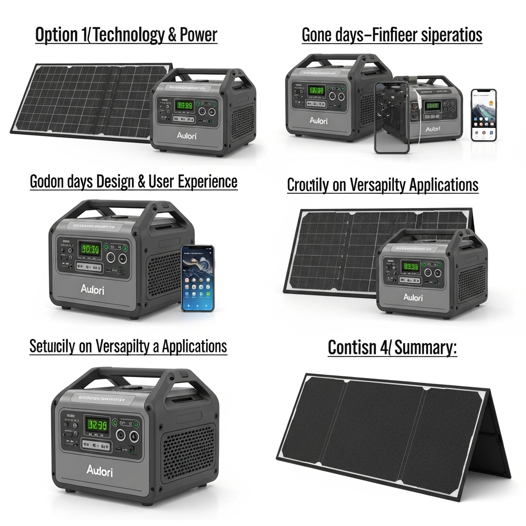 modern solar generator