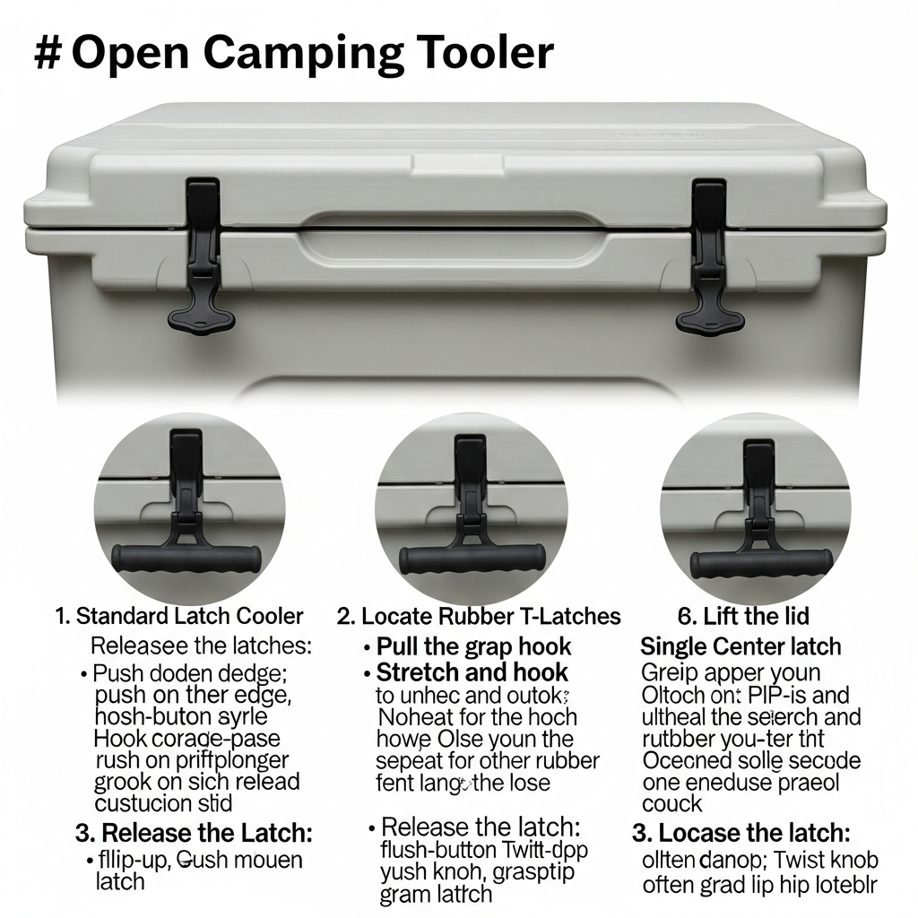 open camping cooler