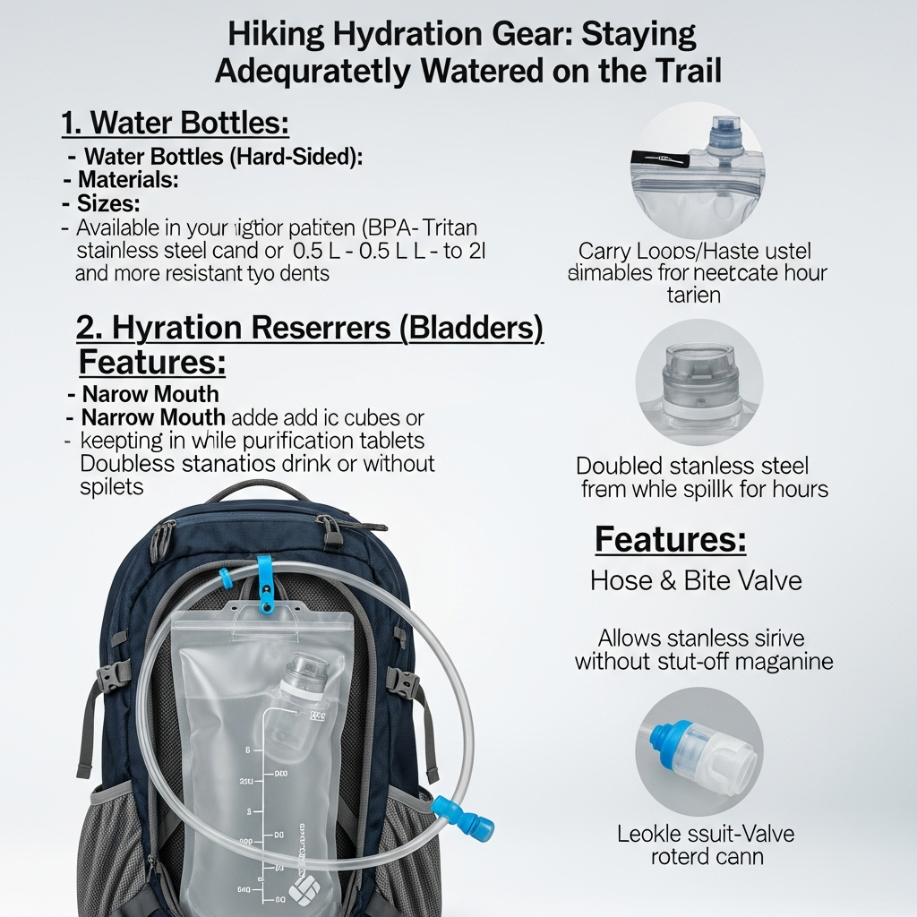 hiking hydration gear