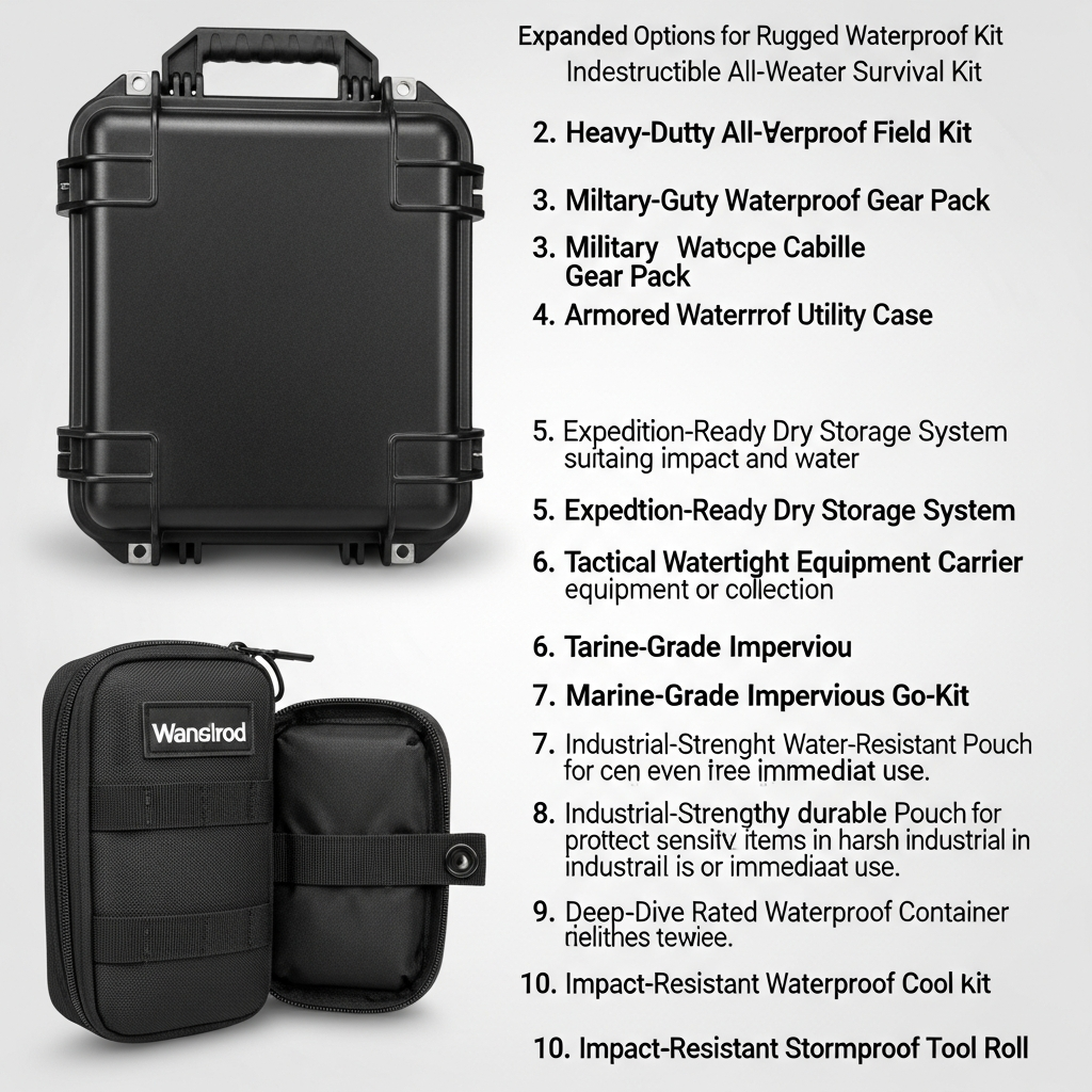 rugged waterproof kit