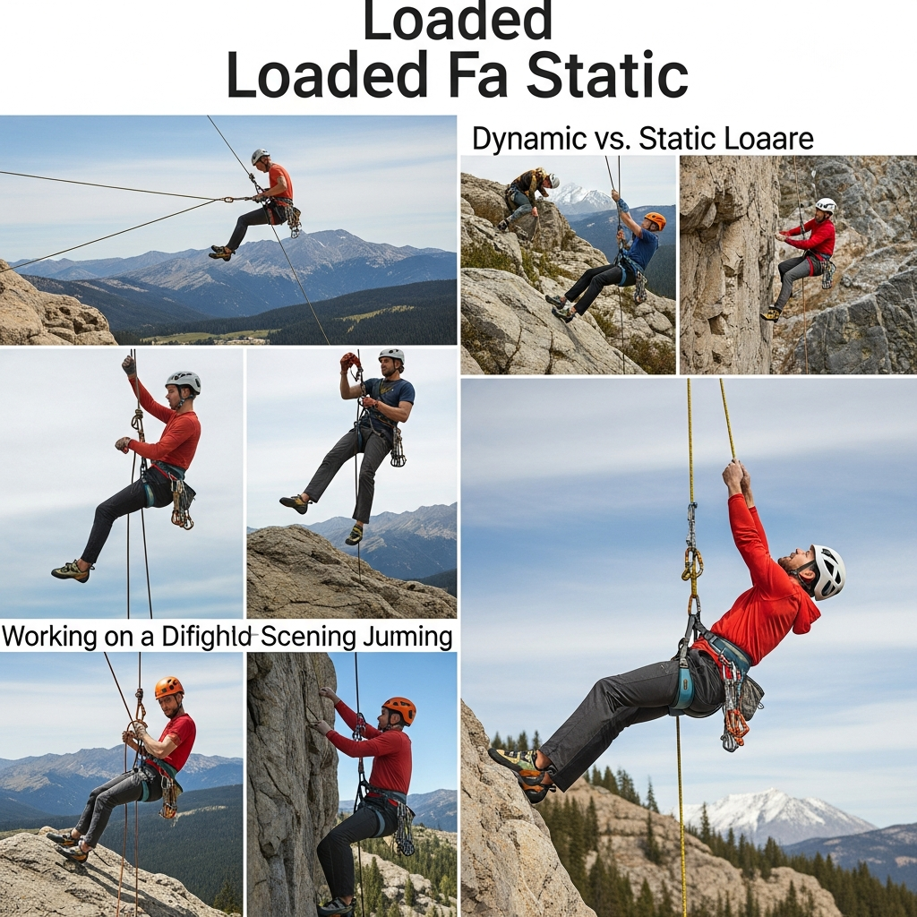 Loaded climbing harness