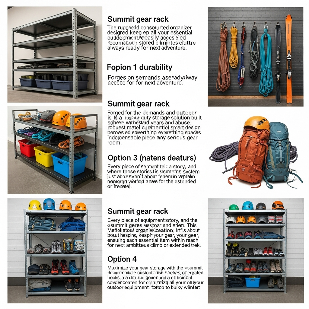 Summit gear rack