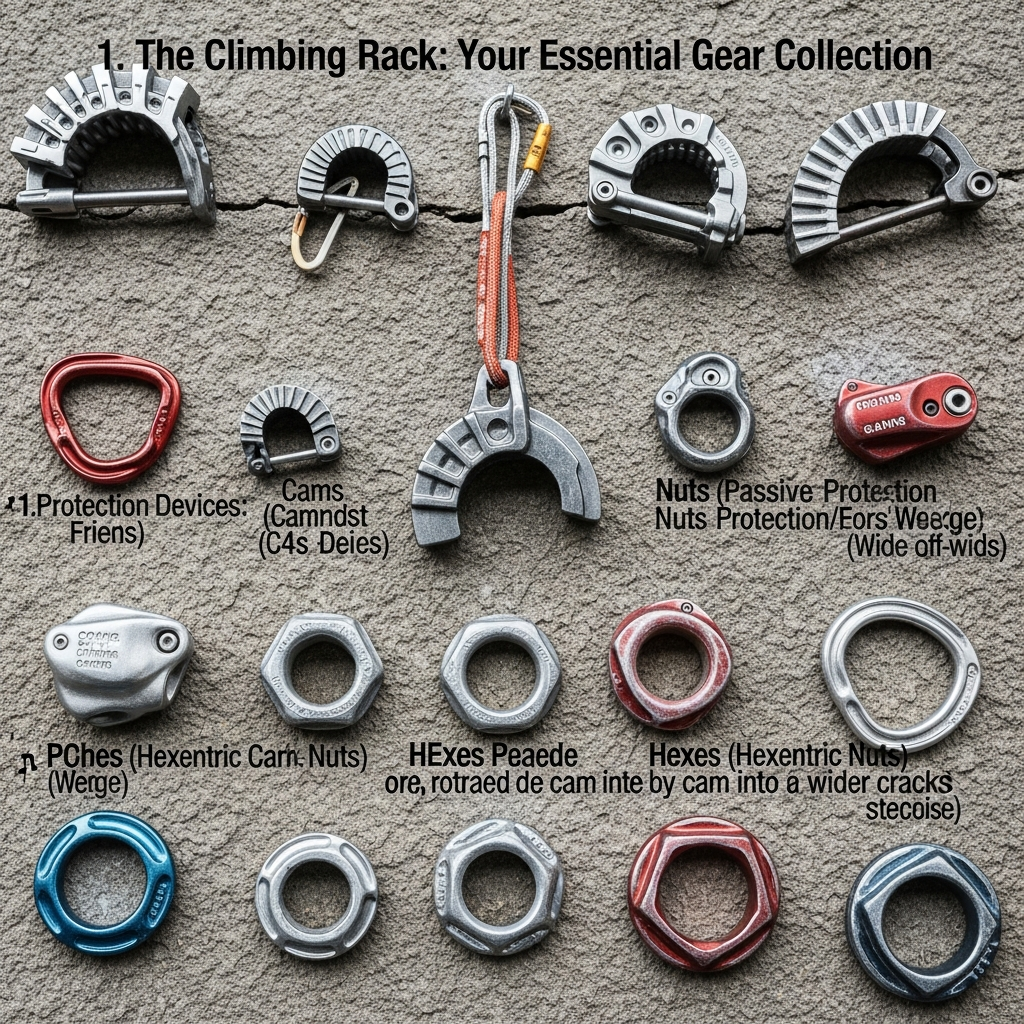 climbing rack gear