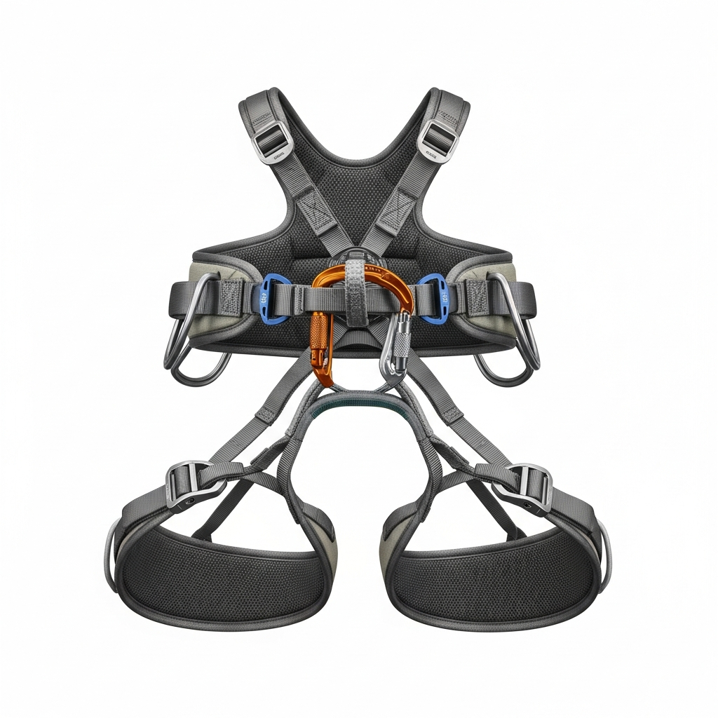 modern climbing harness