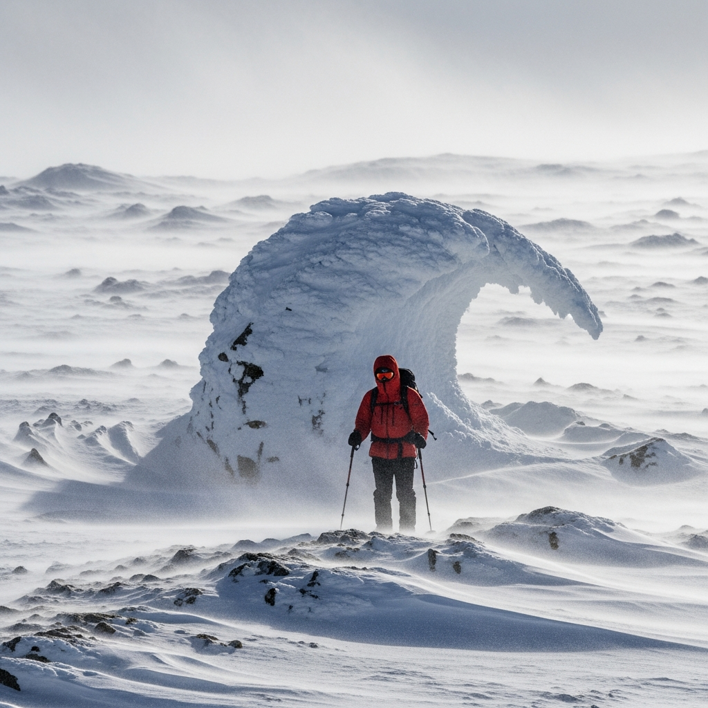 extreme mountain wind