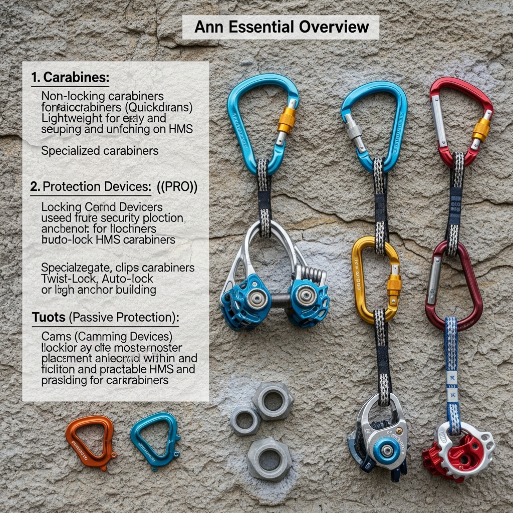 climbing rack hardware