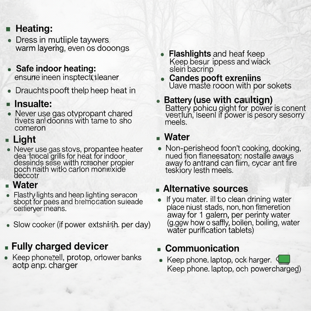 winter blackout safe