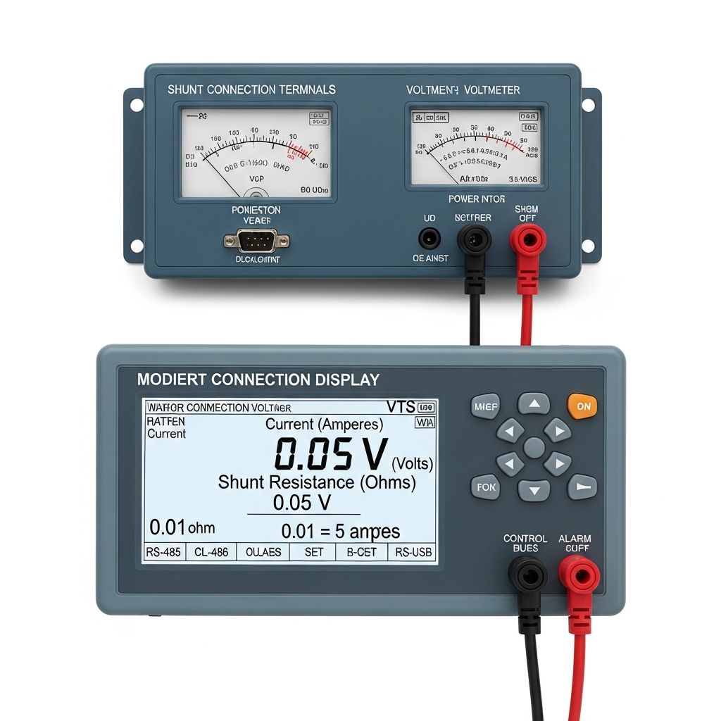 voltage shunt display