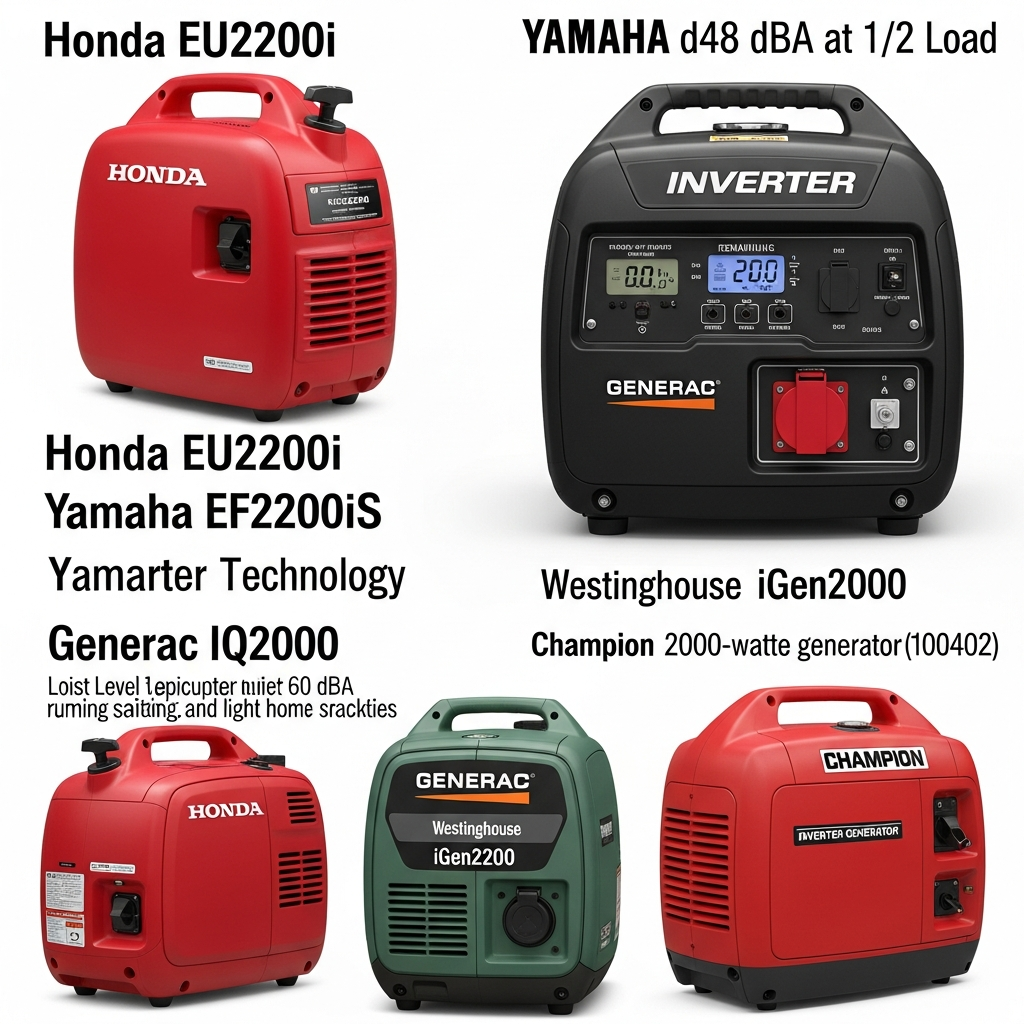 quiet generator outdoors