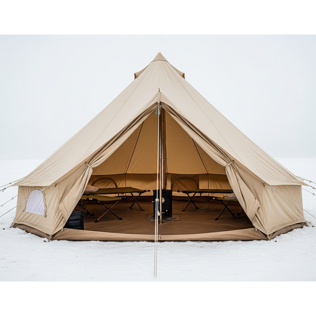 canvas winter tent