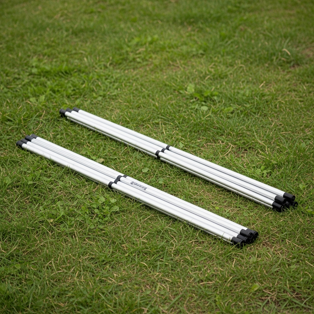 tent aluminum poles
