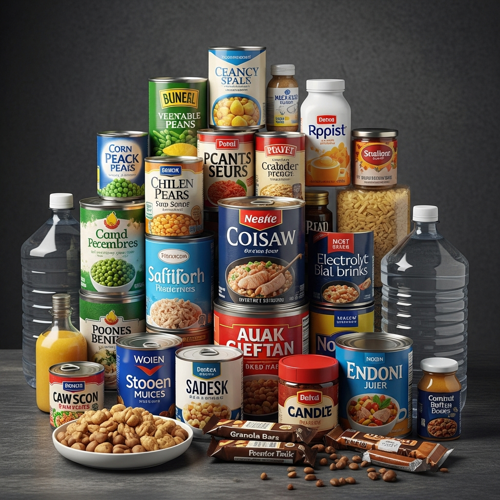 emergency food stockpile