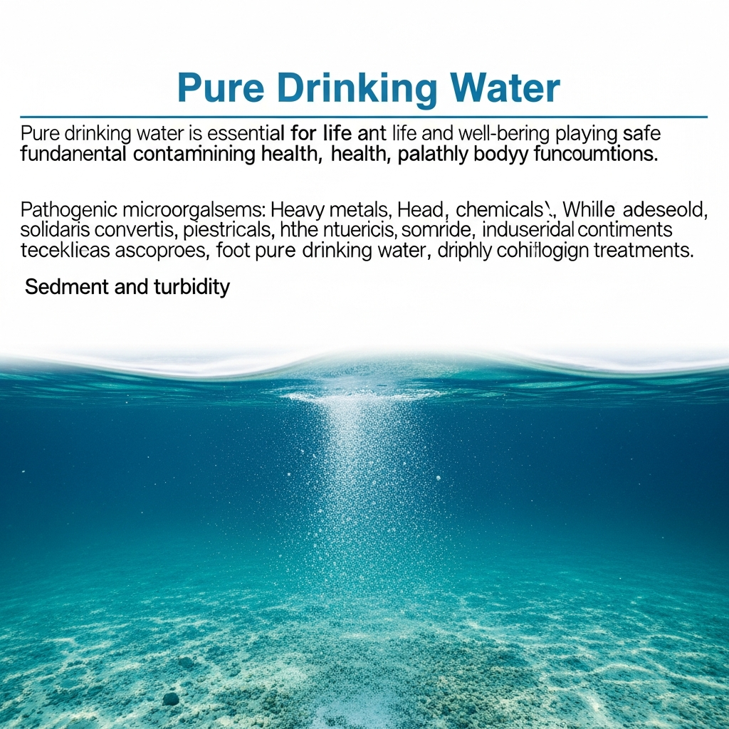 pure drinking water