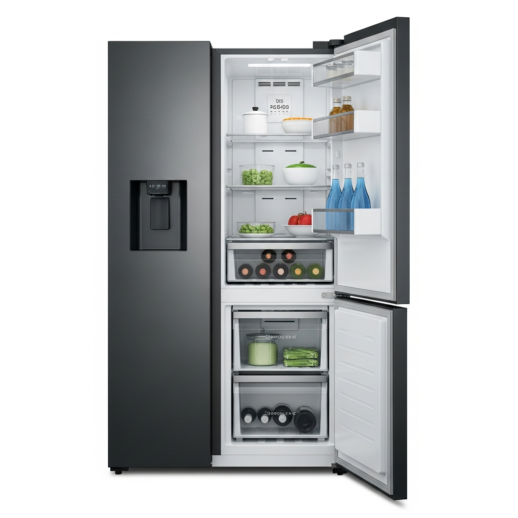 Modern compressor fridge